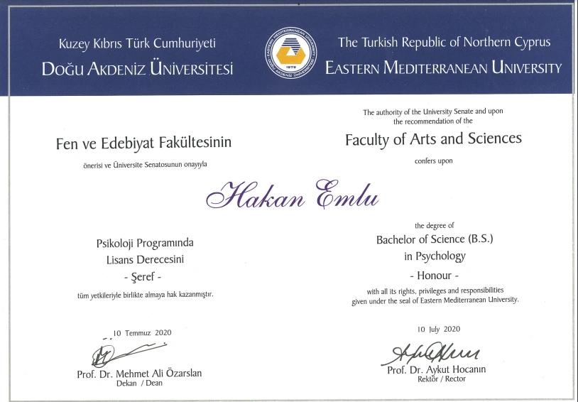 Certificate 1